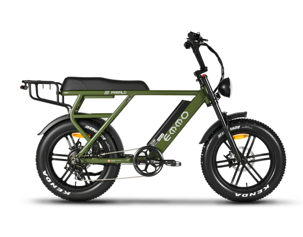PARALO PRO PREMIUM TWO-SEATER MOPED STYLE E-BIKE
