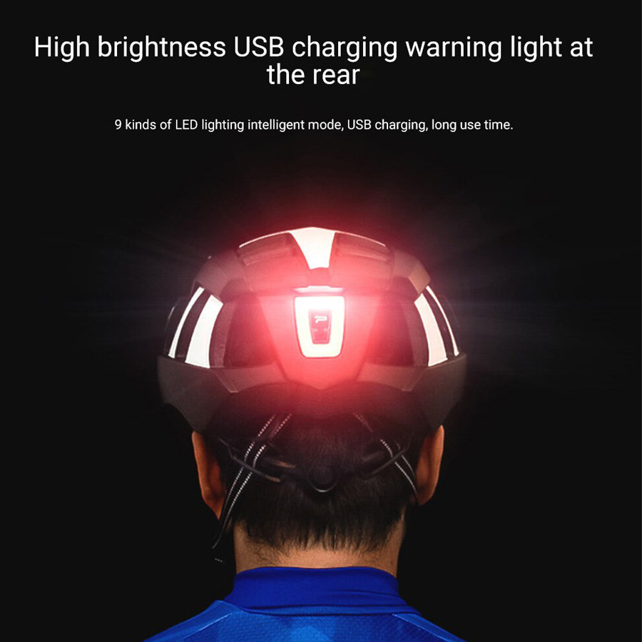 PROMEND BICYCLE HELMET WITH MAGNETIC VISOR