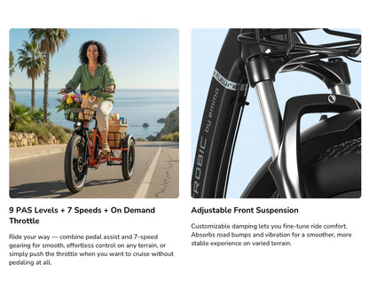 EMMO TROBIC PRO ELECTRIC TRICYCLE