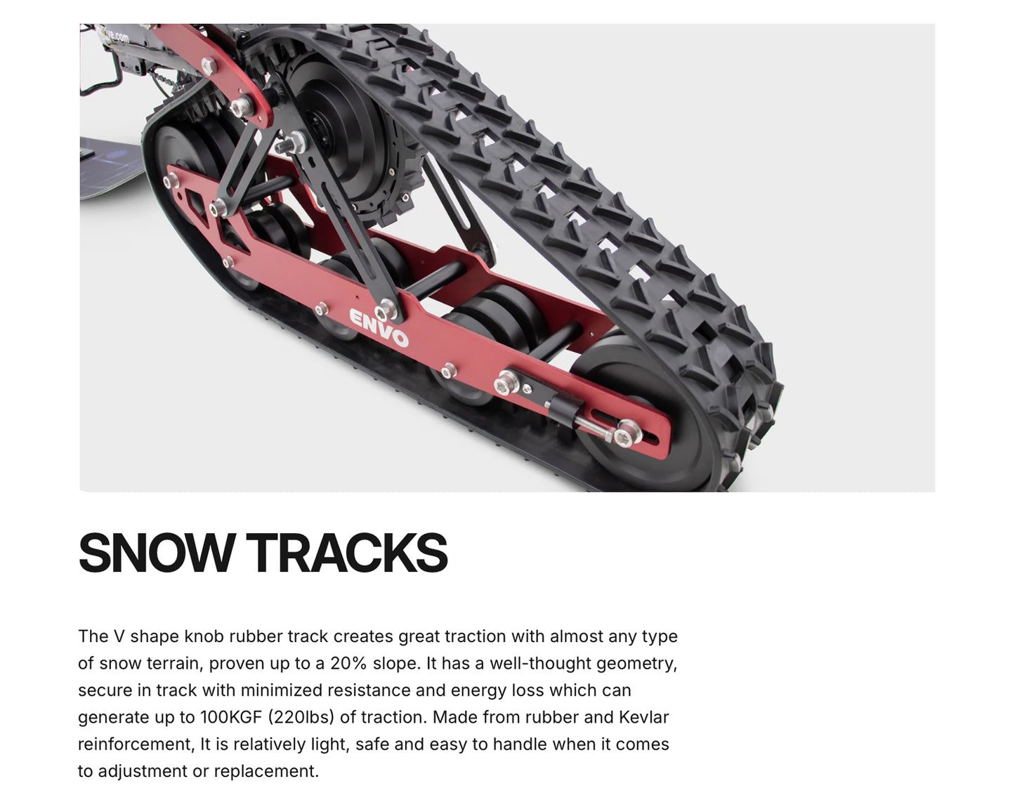 FLEX ELECTRIC SNOWBIKE