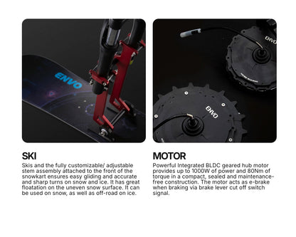 FLEX ELECTRIC SNOWBIKE