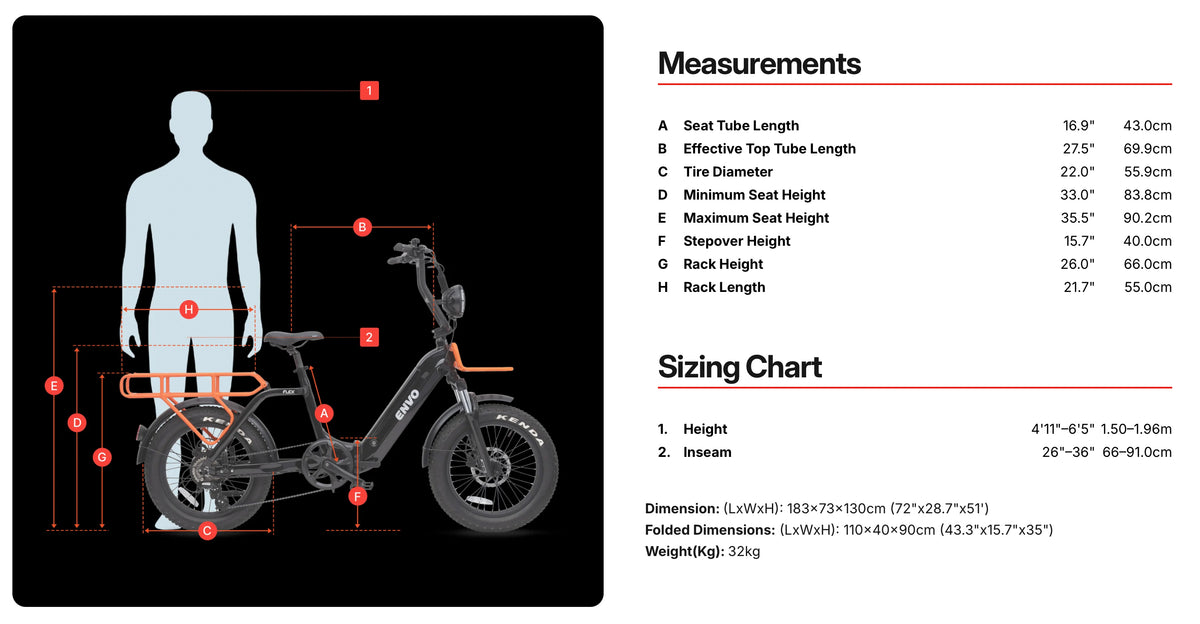 ENVO Flex Overland ULTIMATE OFF-ROAD E-BIKE