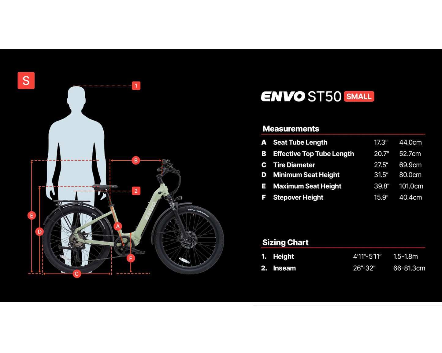 ENVO ST50 ELECTRIC BIKE