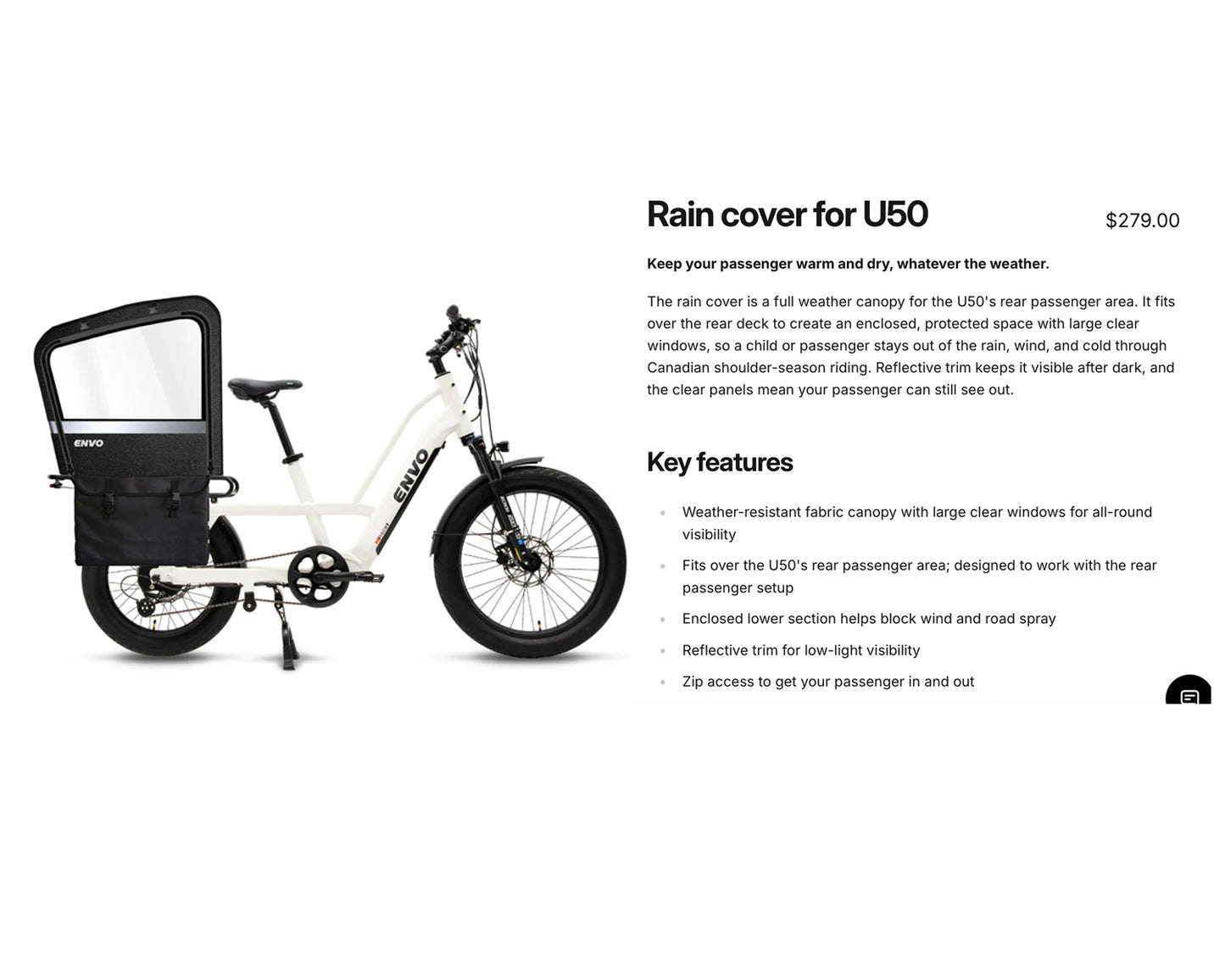 ENVO U50 CARGO EBIKE
