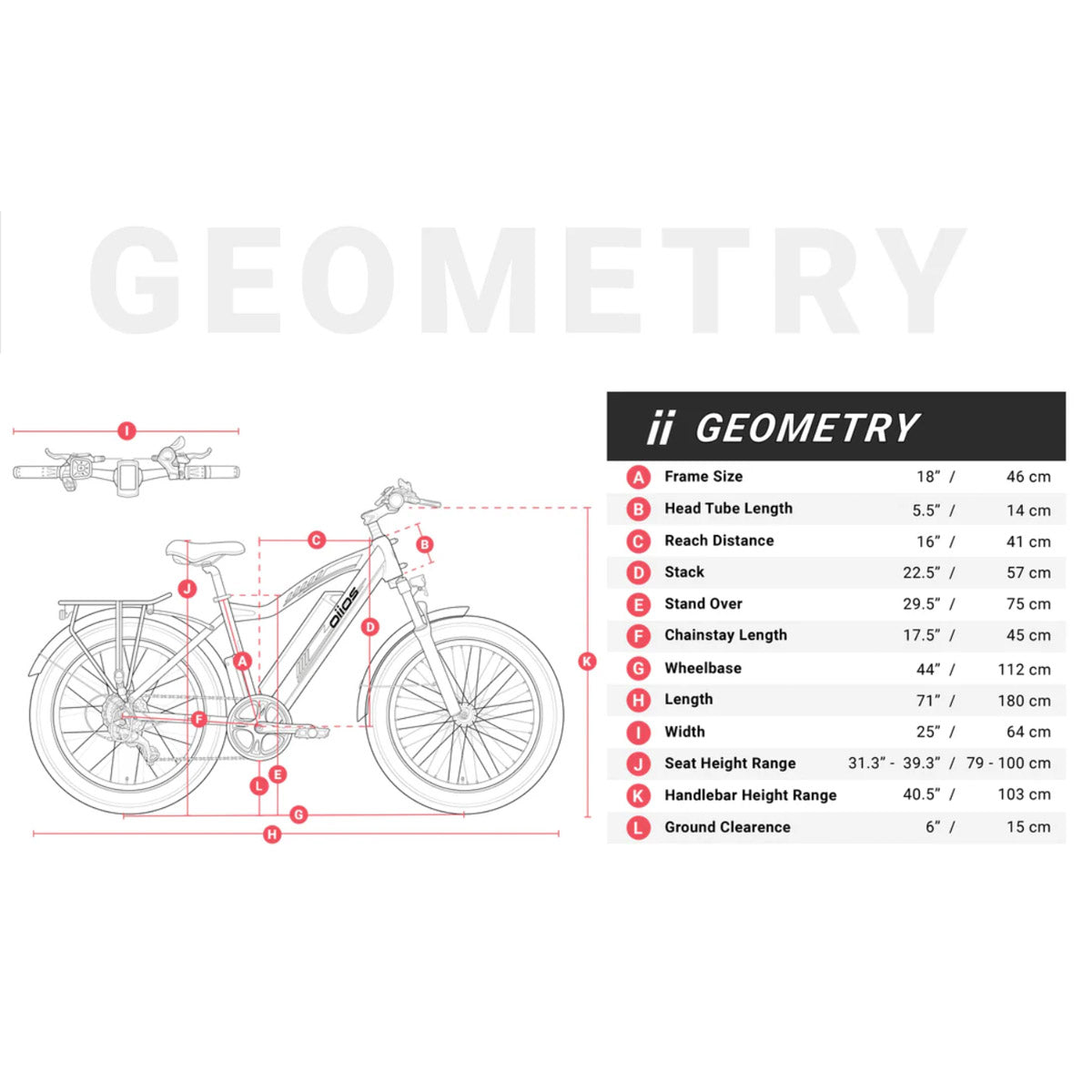OIIOS QUANTA UL Certified All Terrain Fat Tire EBike