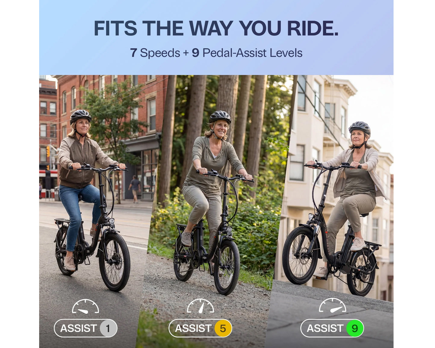 OTO VICTOR FOLDING STEP-THRU E-BIKE