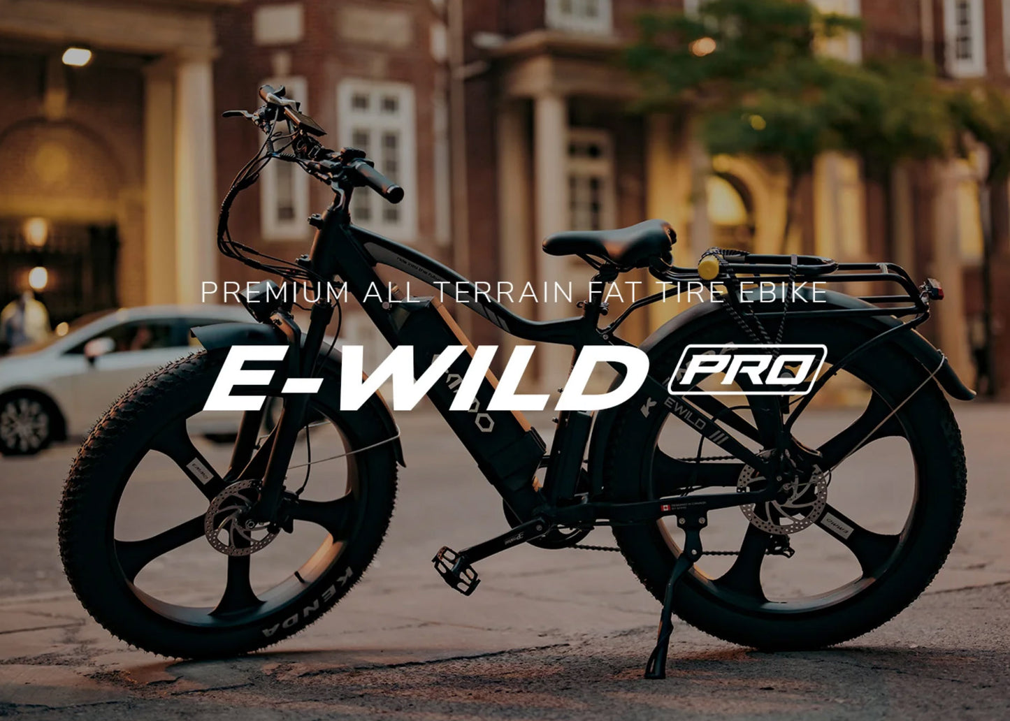 EMMO E-WILD PRO Premium All Terrain Fat Tire Ebike