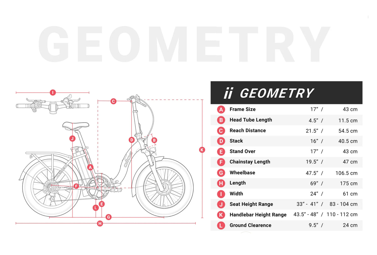 OIIOS ELECTO FOLDABLE E-BIKE