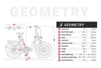 OIIOS ELECTO FOLDABLE E-BIKE