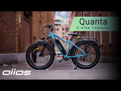 OIIOS QUANTA UL Certified All Terrain Fat Tire EBike